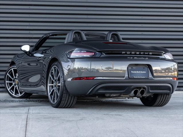 used 2021 Porsche 718 Boxster car, priced at $74,982