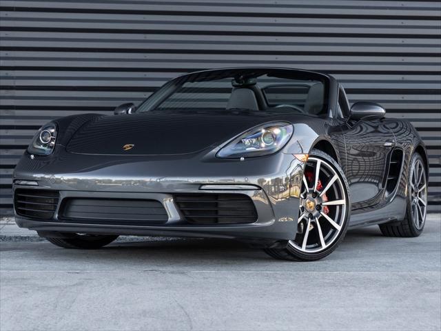 used 2021 Porsche 718 Boxster car, priced at $74,982