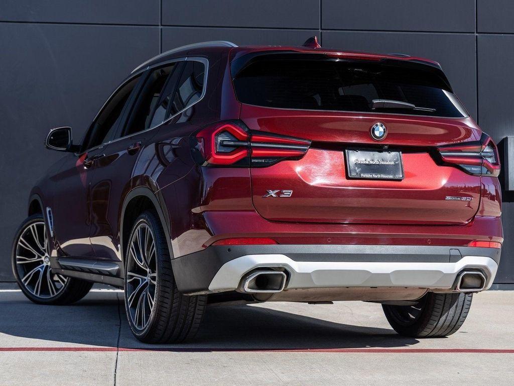 used 2022 BMW X3 car, priced at $27,931