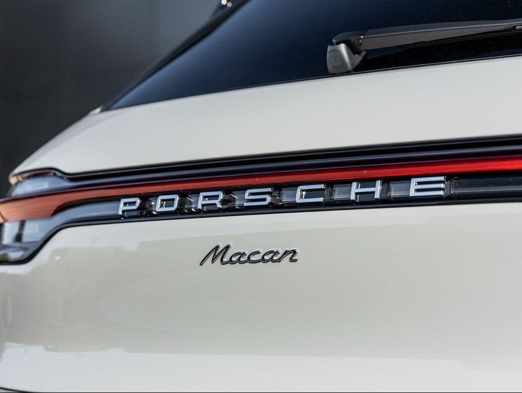 used 2025 Porsche Macan car, priced at $63,895