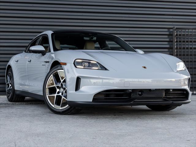 used 2025 Porsche Taycan car, priced at $110,145