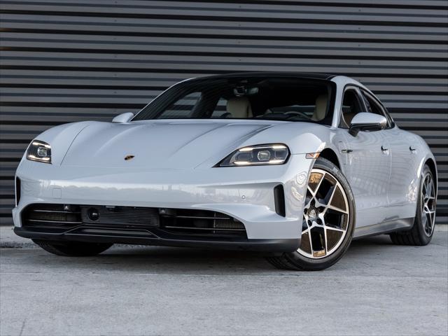 used 2025 Porsche Taycan car, priced at $110,145