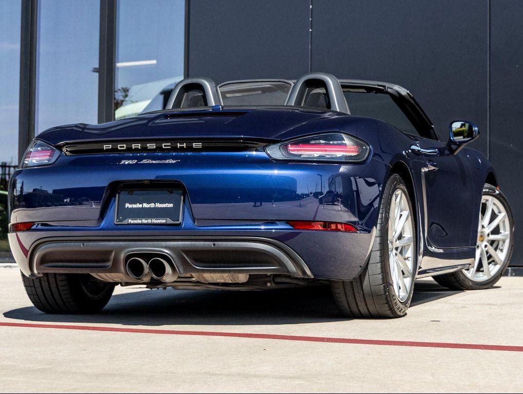 used 2022 Porsche 718 Boxster car, priced at $58,991