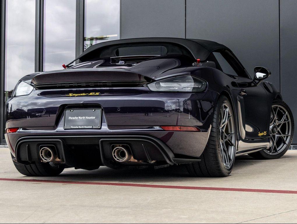 used 2025 Porsche 718 Spyder car, priced at $254,991
