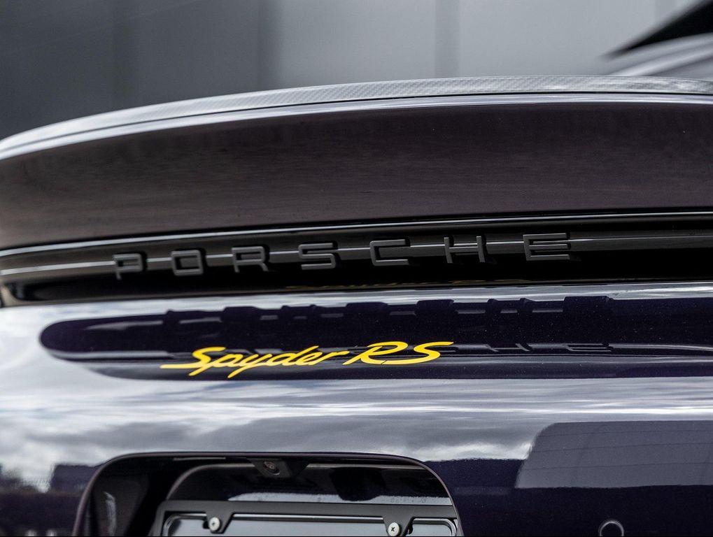 used 2025 Porsche 718 Spyder car, priced at $254,991