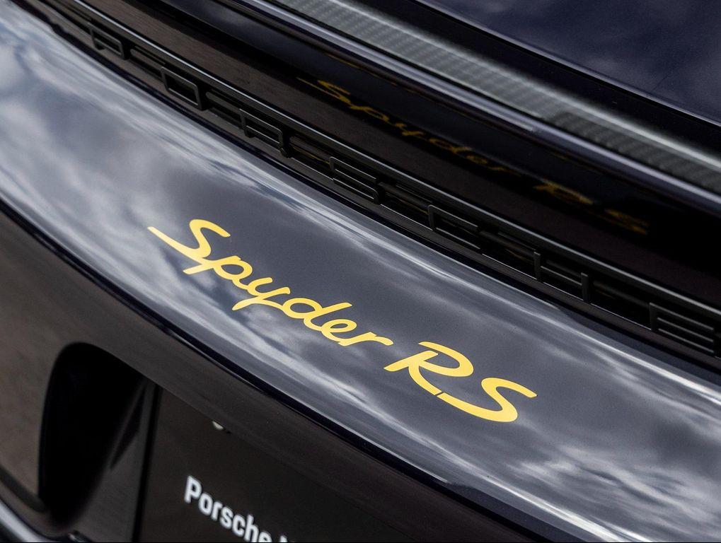 used 2025 Porsche 718 Spyder car, priced at $254,991