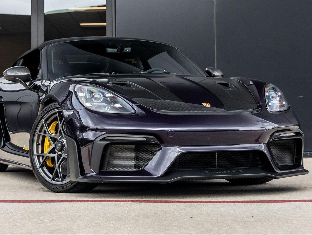 used 2025 Porsche 718 Spyder car, priced at $254,991