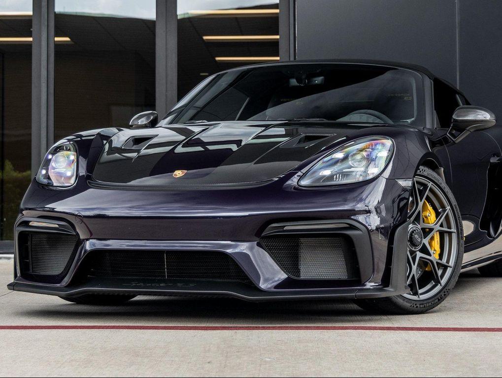 used 2025 Porsche 718 Spyder car, priced at $254,991
