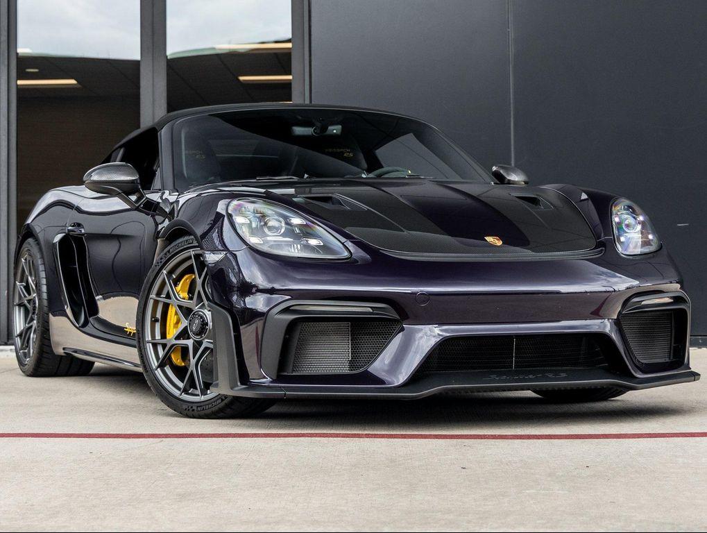 used 2025 Porsche 718 Spyder car, priced at $254,991