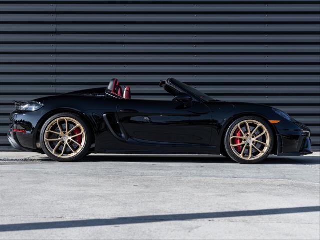 used 2023 Porsche 718 Spyder car, priced at $137,982