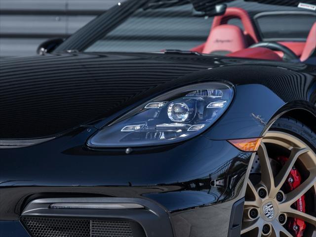 used 2023 Porsche 718 Spyder car, priced at $137,982