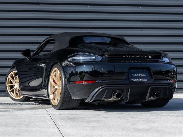 used 2023 Porsche 718 Spyder car, priced at $137,982