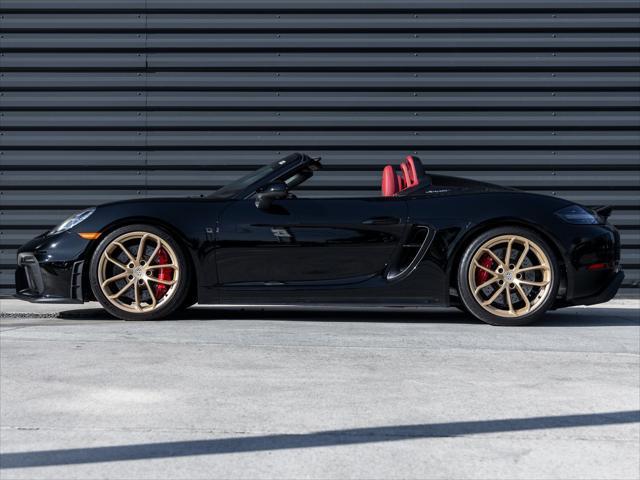 used 2023 Porsche 718 Spyder car, priced at $137,982