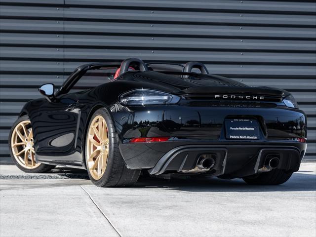 used 2023 Porsche 718 Spyder car, priced at $137,982