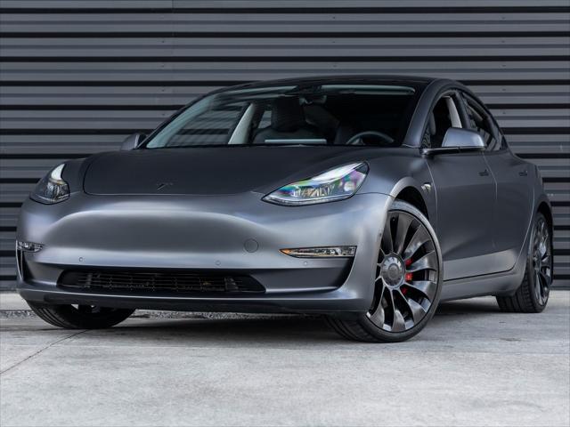 used 2022 Tesla Model 3 car, priced at $31,991