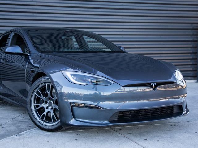 used 2023 Tesla Model S car, priced at $57,991