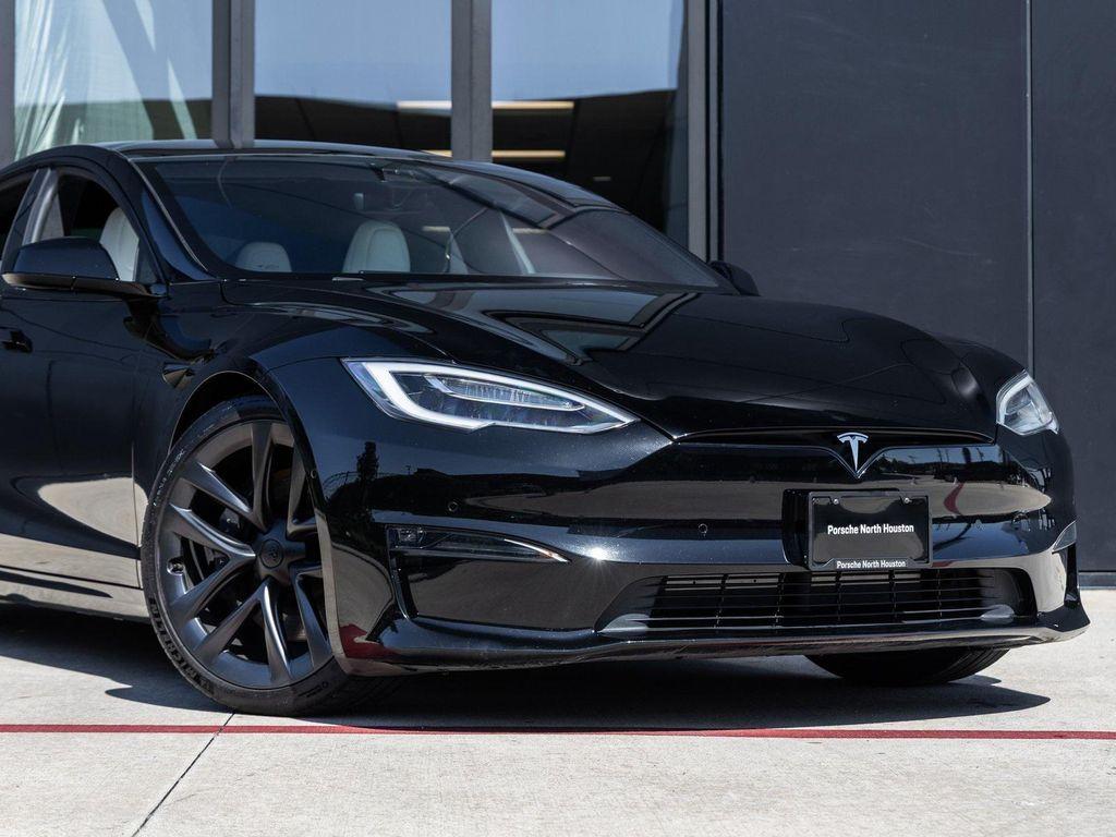 used 2021 Tesla Model S car, priced at $49,991