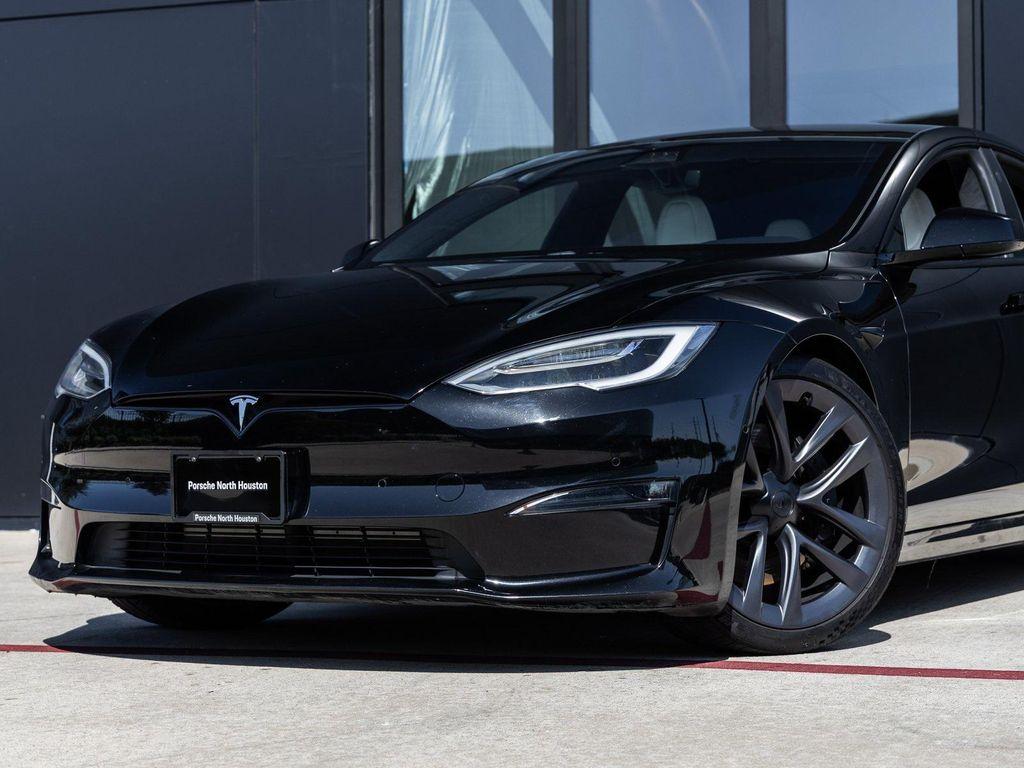 used 2021 Tesla Model S car, priced at $49,991