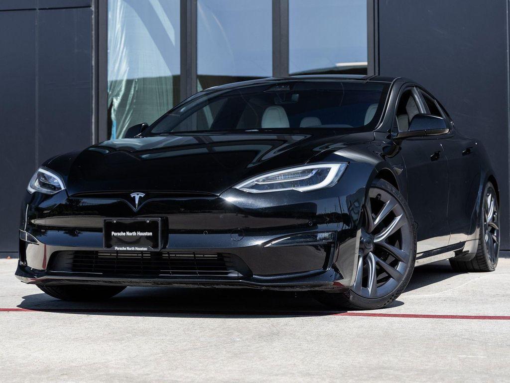 used 2021 Tesla Model S car, priced at $49,991