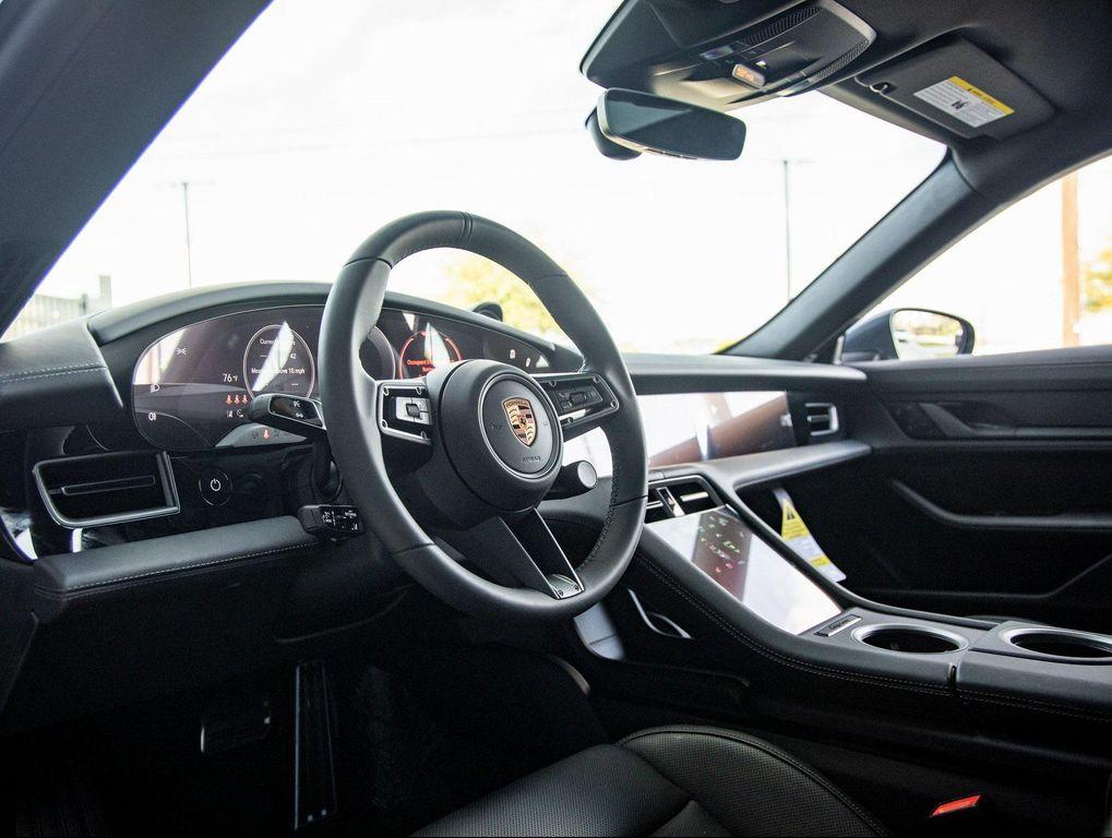used 2025 Porsche Taycan car, priced at $129,315