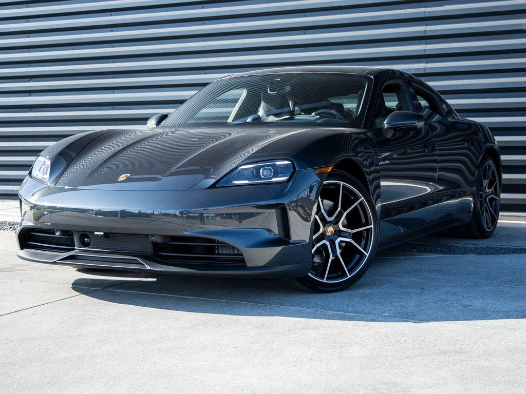 used 2025 Porsche Taycan car, priced at $96,415