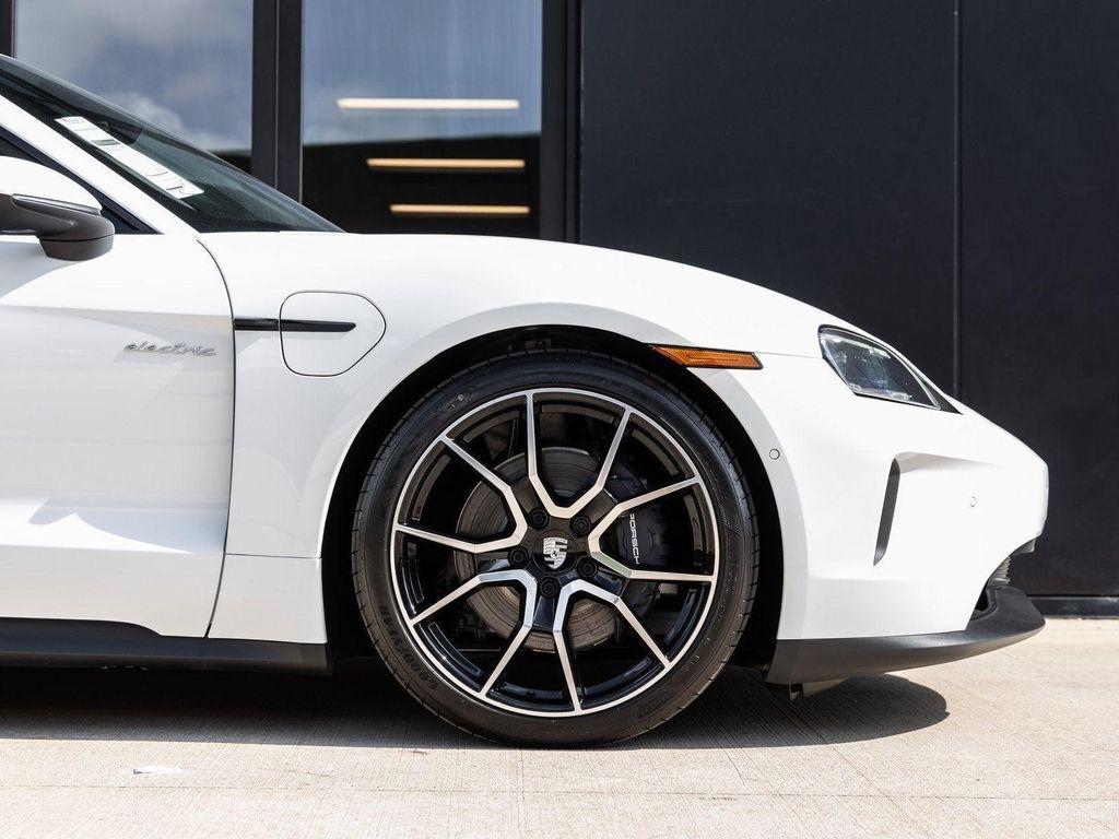 new 2025 Porsche Taycan car, priced at $131,825