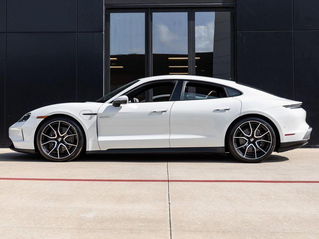 new 2025 Porsche Taycan car, priced at $131,825