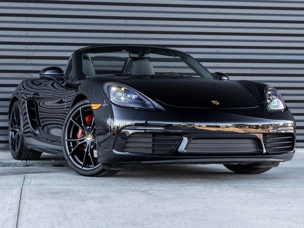 new 2025 Porsche 718 Boxster car, priced at $106,145