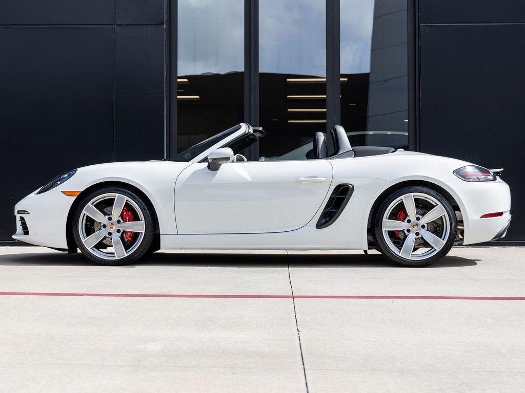 new 2025 Porsche 718 Boxster car, priced at $107,655