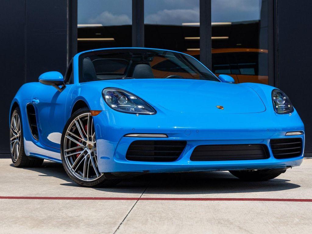 used 2022 Porsche 718 Boxster car, priced at $82,991