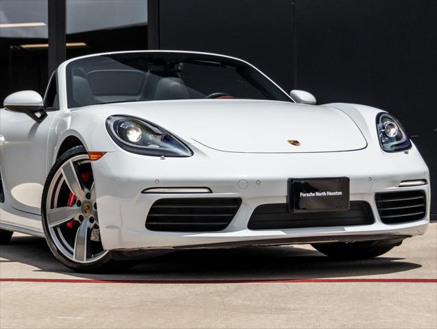 used 2017 Porsche 718 Boxster car, priced at $52,991