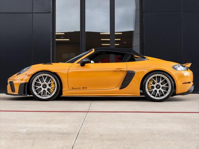 used 2025 Porsche 718 Spyder car, priced at $259,992