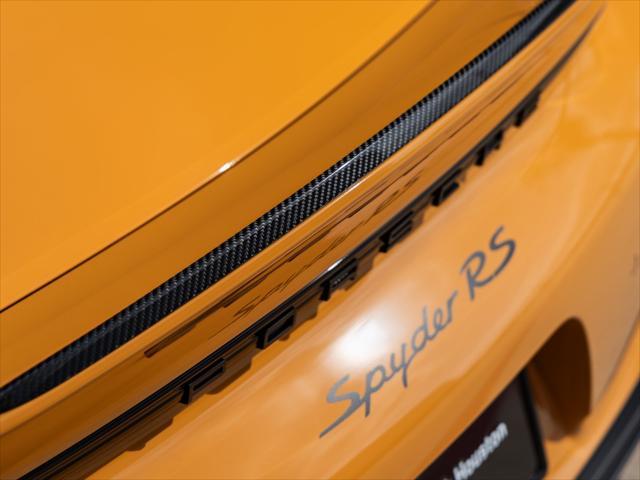used 2025 Porsche 718 Spyder car, priced at $259,992