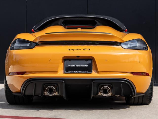 used 2025 Porsche 718 Spyder car, priced at $259,992