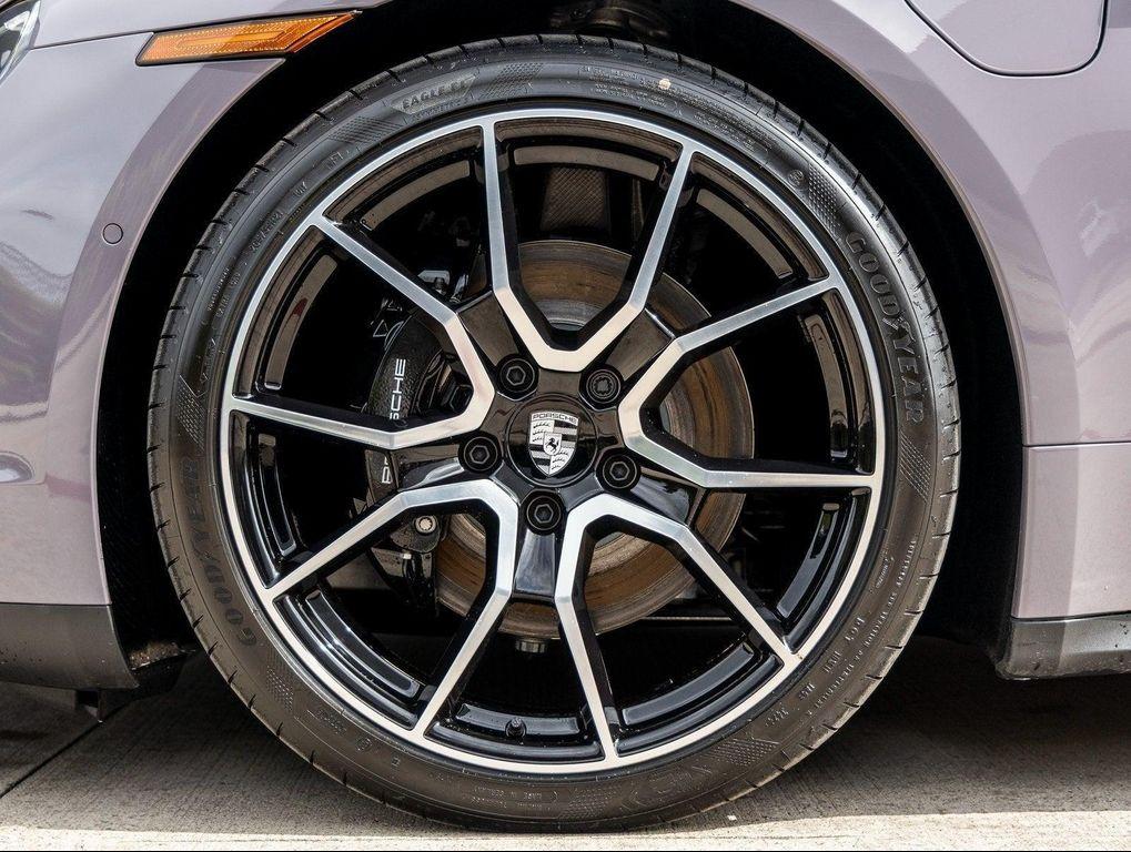 used 2025 Porsche Taycan car, priced at $129,255