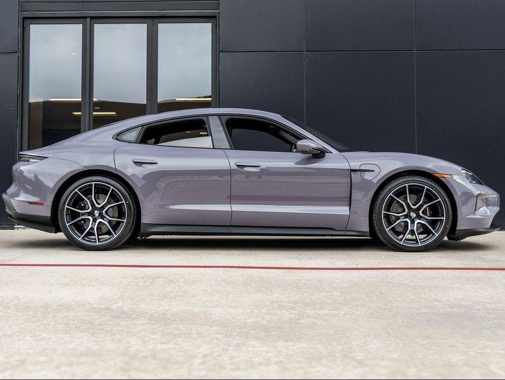 used 2025 Porsche Taycan car, priced at $129,255