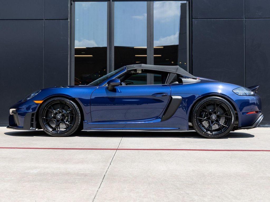 new 2025 Porsche 718 Spyder car, priced at $202,395