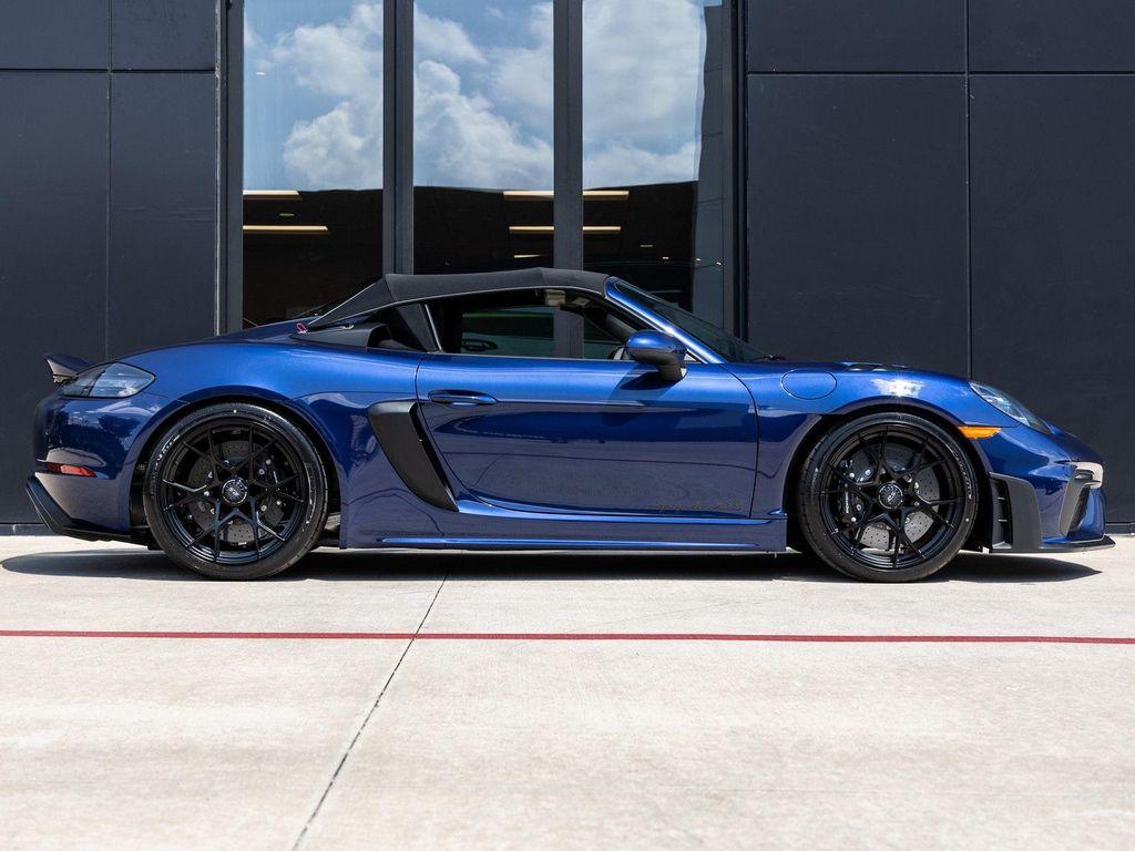 new 2025 Porsche 718 Spyder car, priced at $202,395
