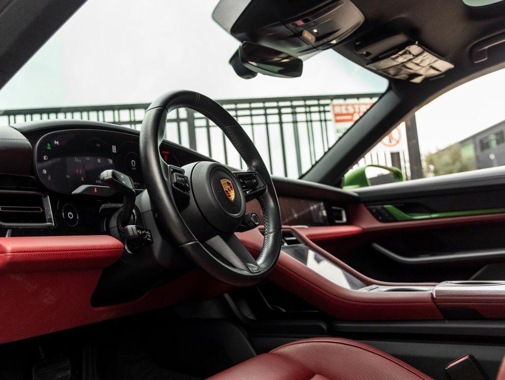 used 2022 Porsche Taycan car, priced at $55,991