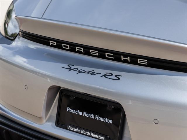 used 2025 Porsche 718 Spyder car, priced at $219,718