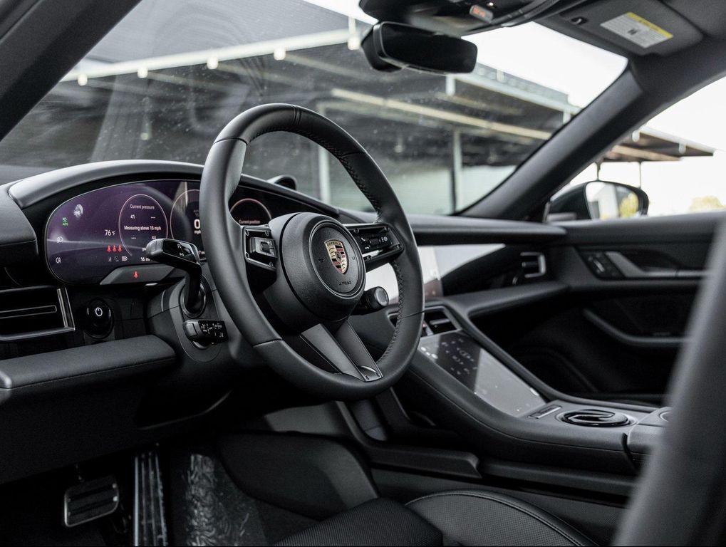 new 2025 Porsche Taycan car, priced at $136,895