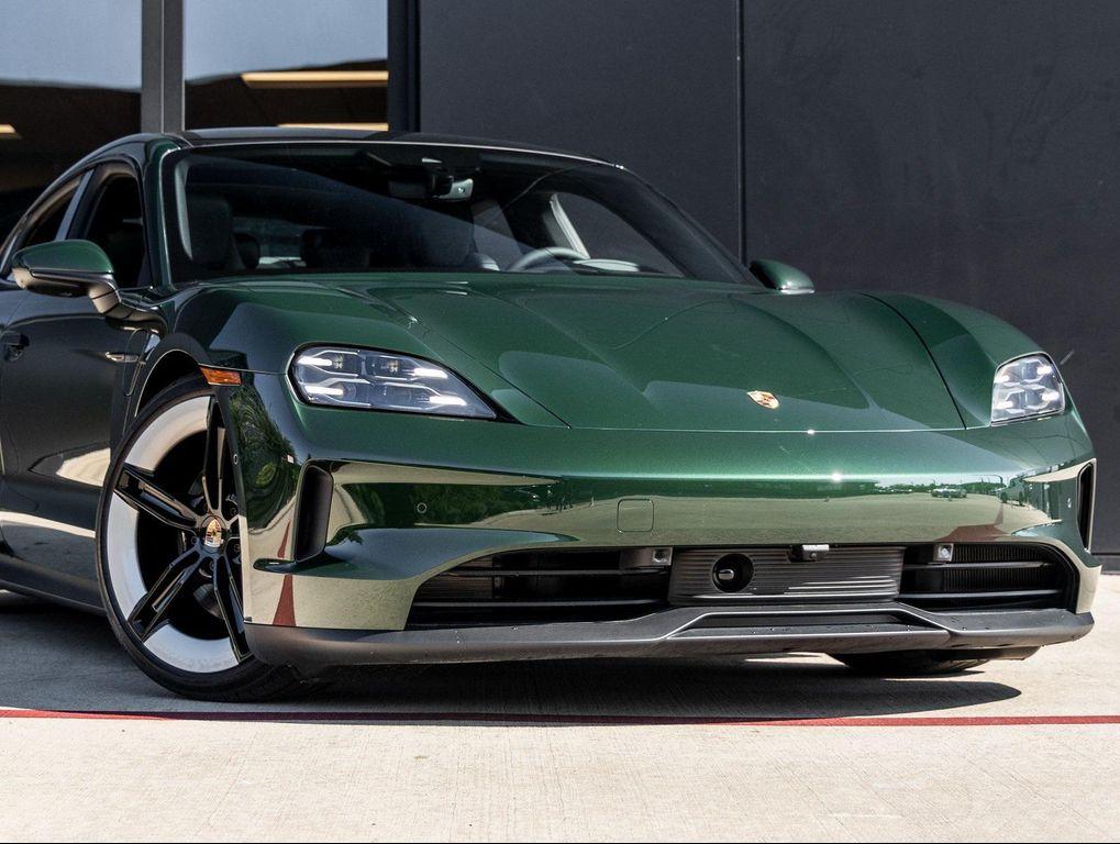 new 2025 Porsche Taycan car, priced at $136,895