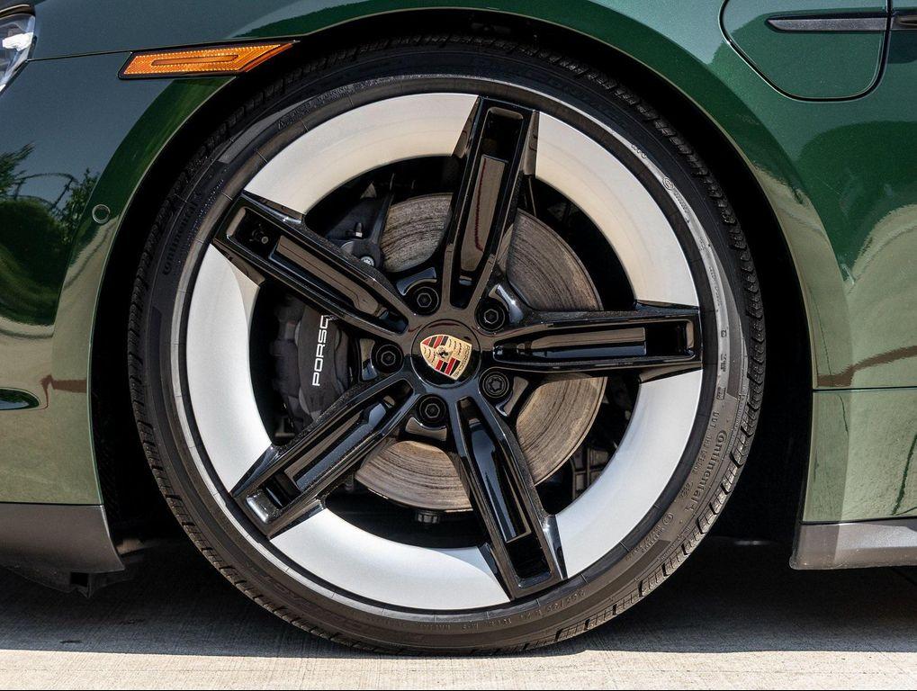 new 2025 Porsche Taycan car, priced at $136,895