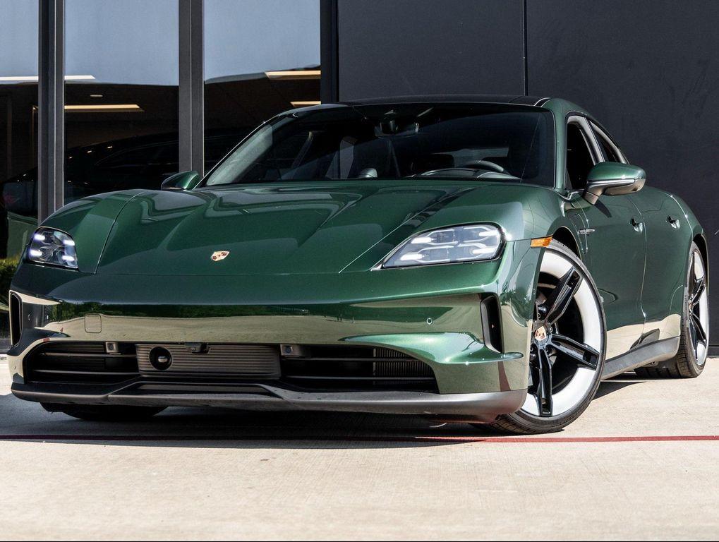 new 2025 Porsche Taycan car, priced at $136,895
