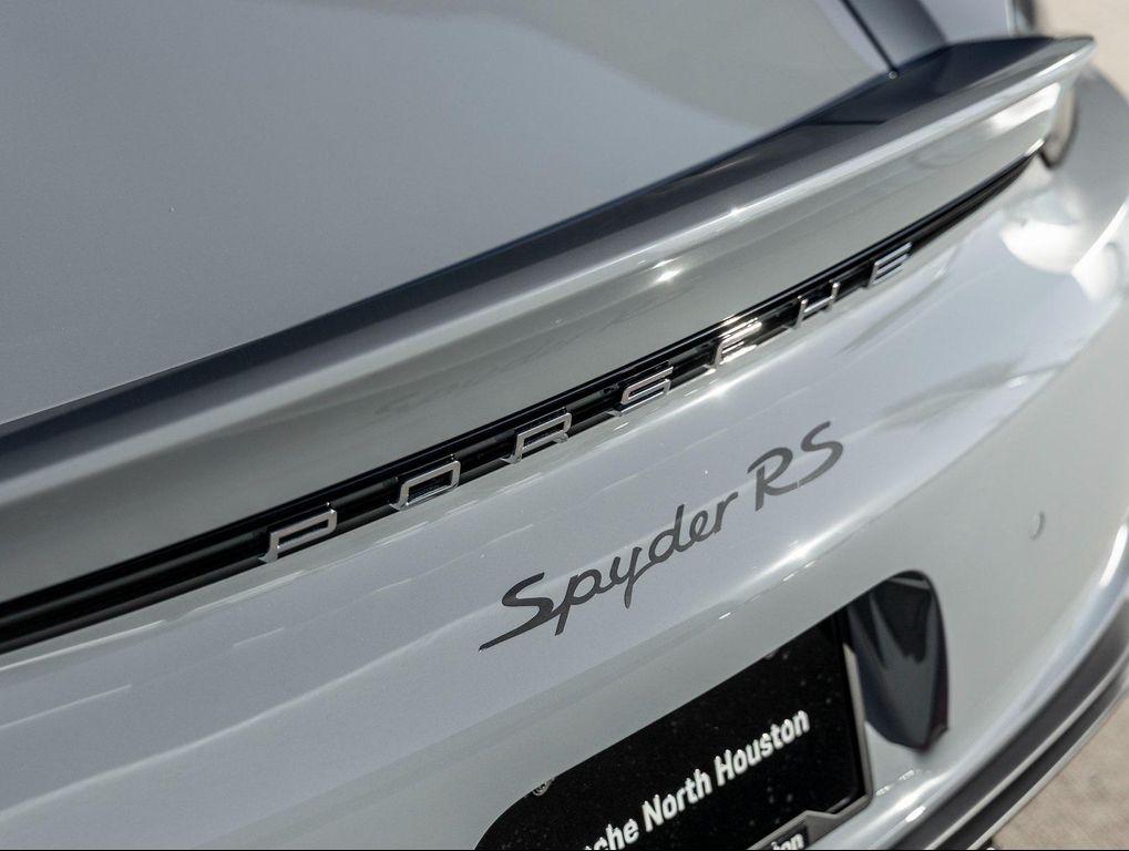used 2025 Porsche 718 Spyder car, priced at $208,718