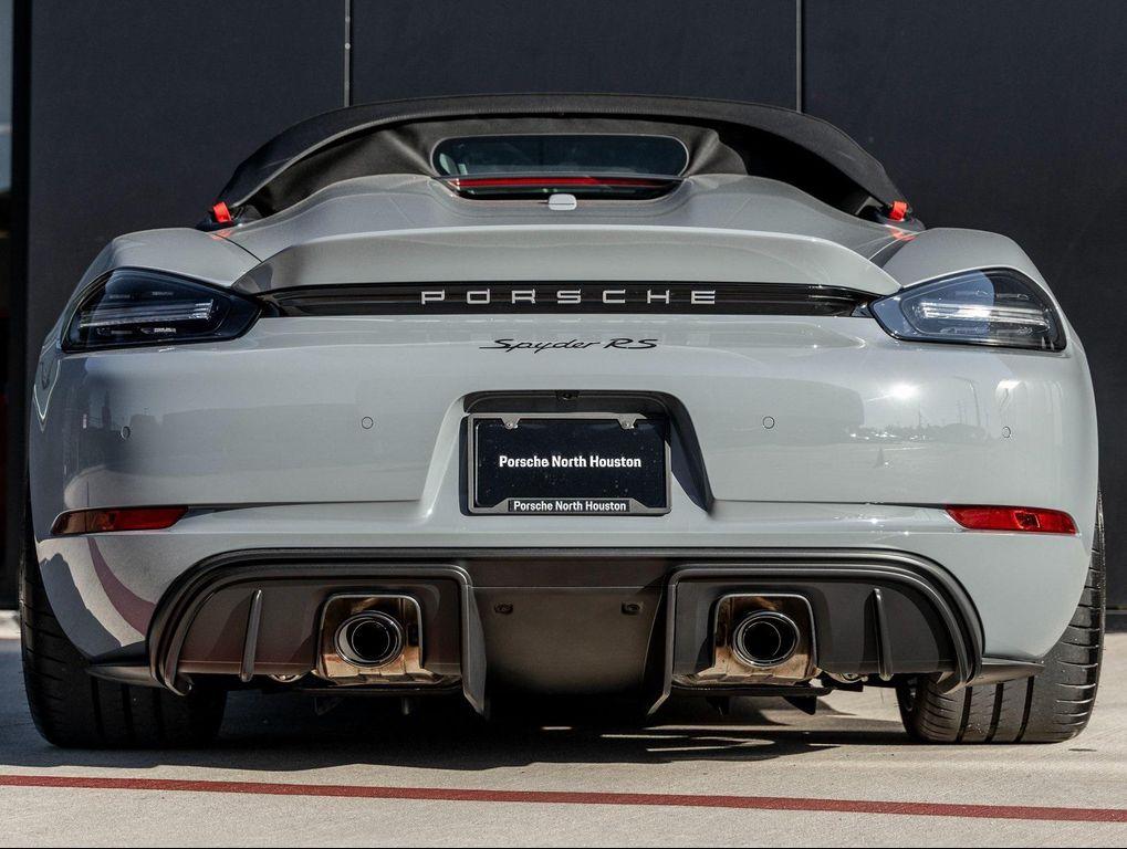 used 2025 Porsche 718 Spyder car, priced at $208,718