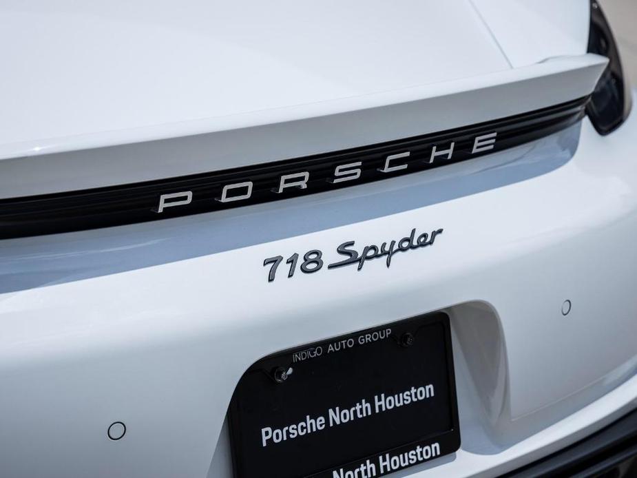 used 2021 Porsche 718 Spyder car, priced at $126,991
