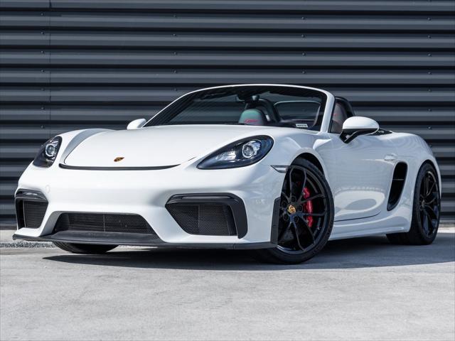 used 2021 Porsche 718 Spyder car, priced at $112,991