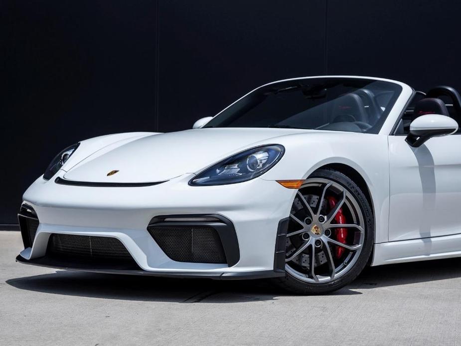 used 2021 Porsche 718 Spyder car, priced at $126,991