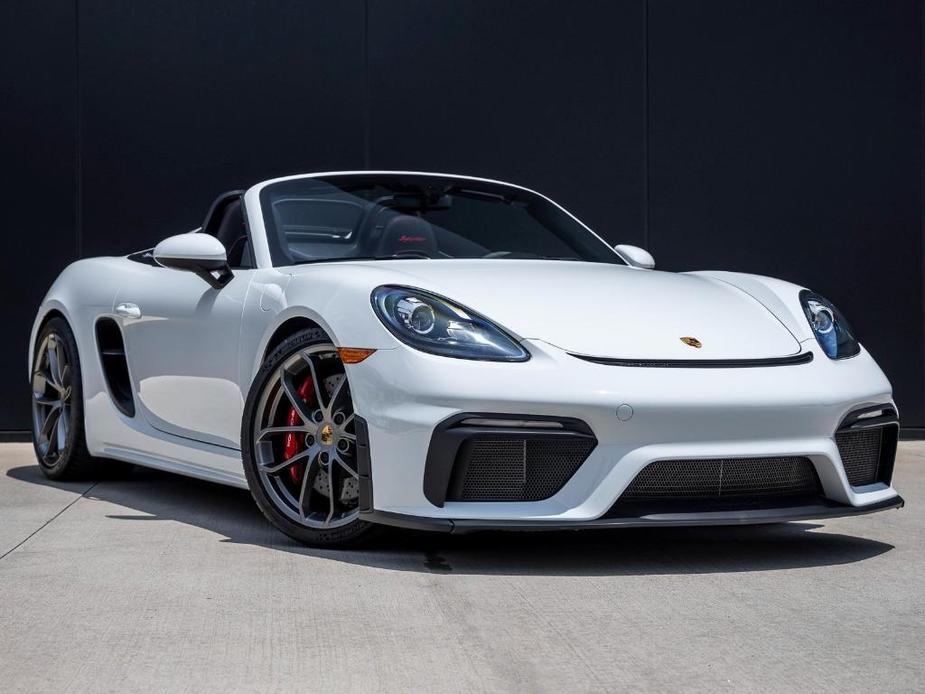 used 2021 Porsche 718 Spyder car, priced at $126,991